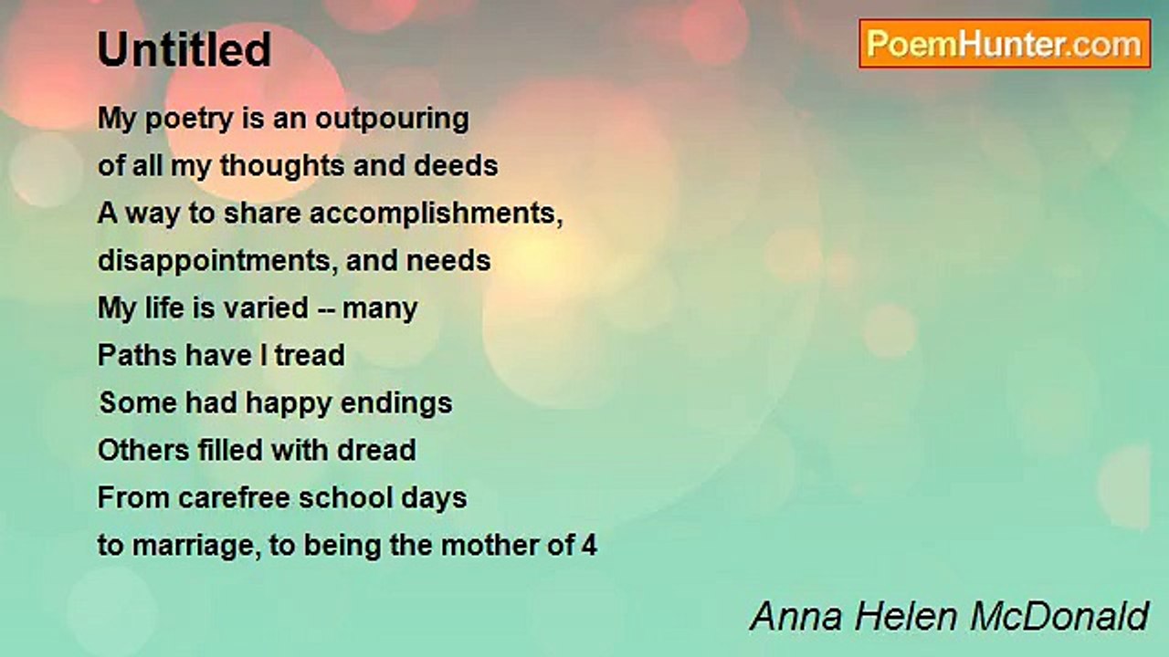 Anna Helen McDonald - Untitled