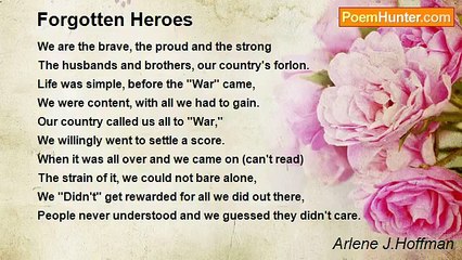 Arlene J.Hoffman - Forgotten Heroes