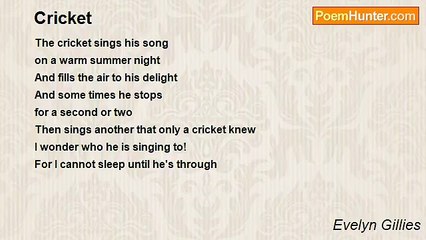 Evelyn Gillies - Cricket