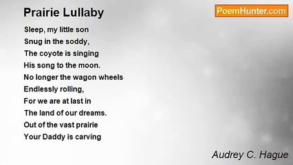 Audrey C. Hague - Prairie Lullaby