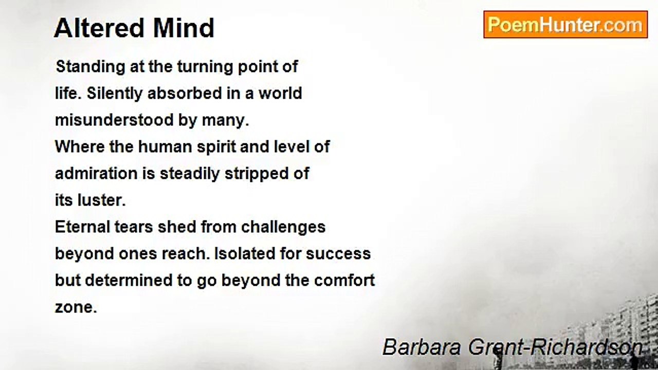 Barbara Grant-Richardson - Altered Mind