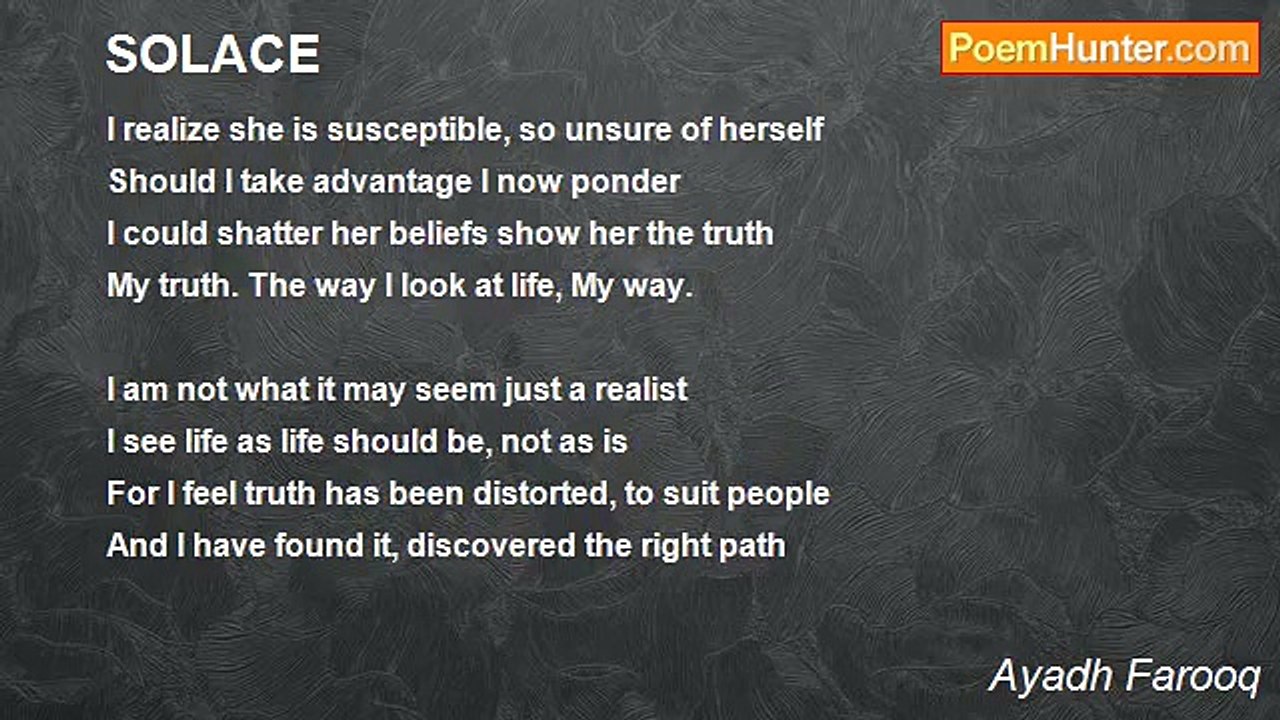 Ayadh Farooq - SOLACE