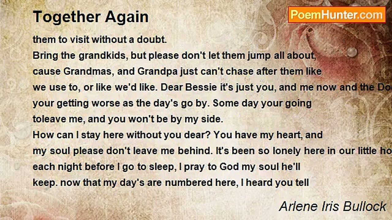 Arlene Iris Bullock - Together Again