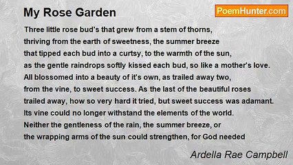 Ardella Rae Campbell - My Rose Garden