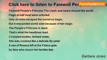 Barbara Jones - Click here to listen to Farewell People's Princess