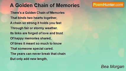 Bea Morgan - A Golden Chain of Memories