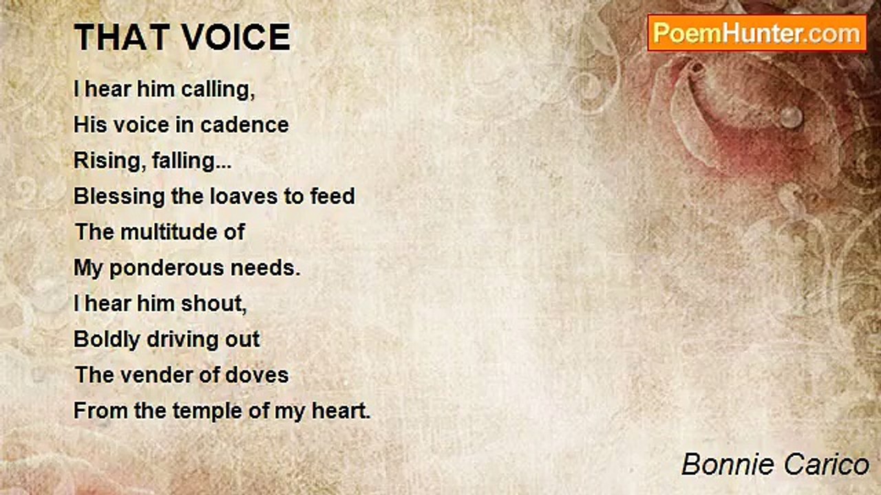 Bonnie Carico - THAT VOICE
