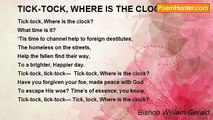Bishop William Gerald - TICK-TOCK, WHERE IS THE CLOCK?