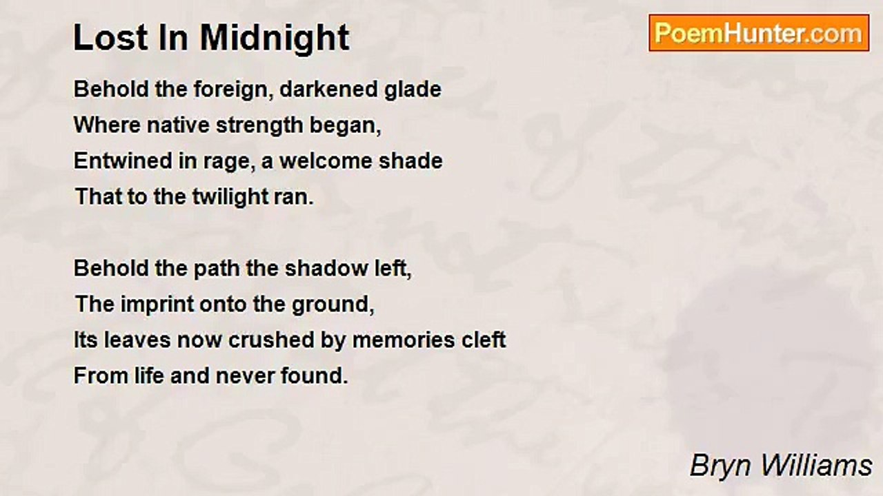 Bryn Williams - Lost In Midnight
