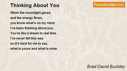 Brad David Buckley - Thinking About You