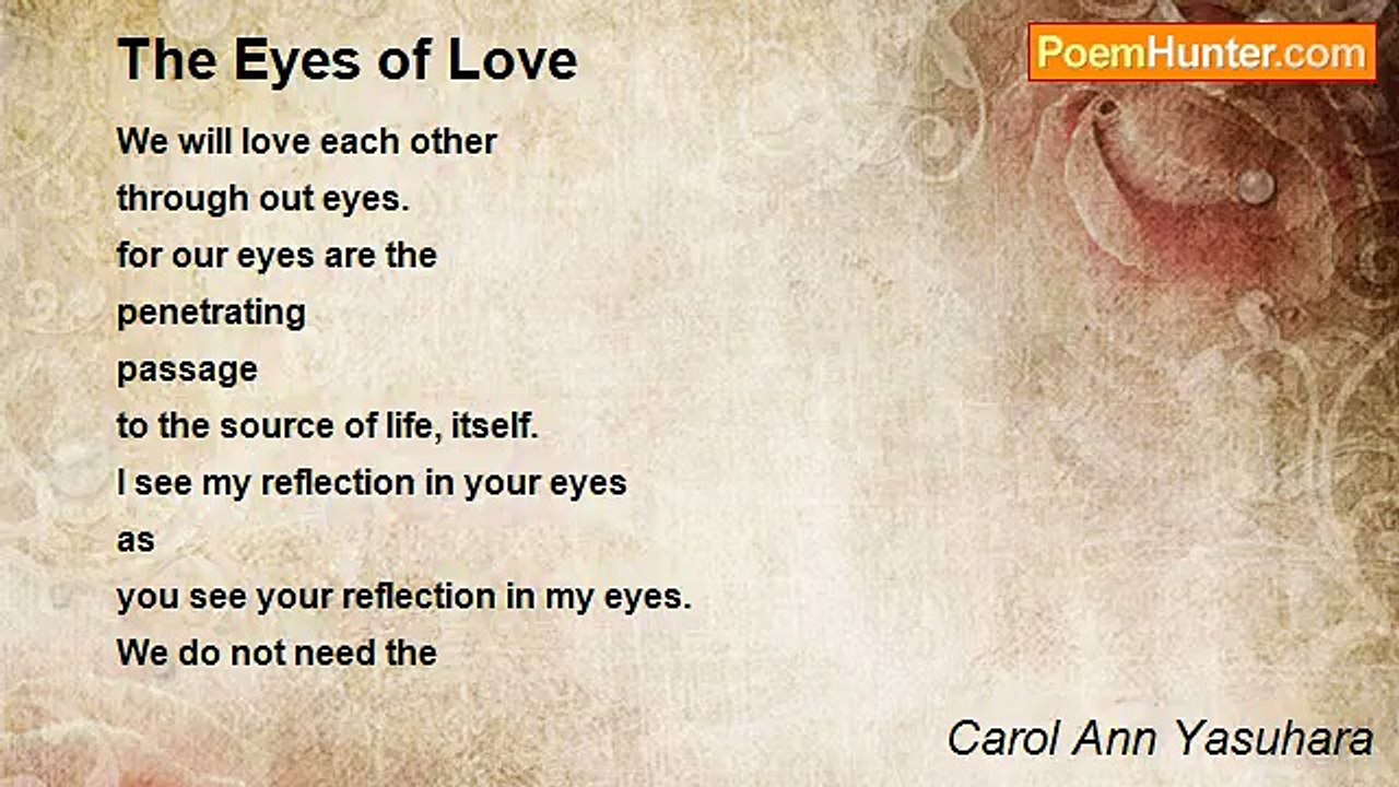 Carol Ann Yasuhara - The Eyes of Love
