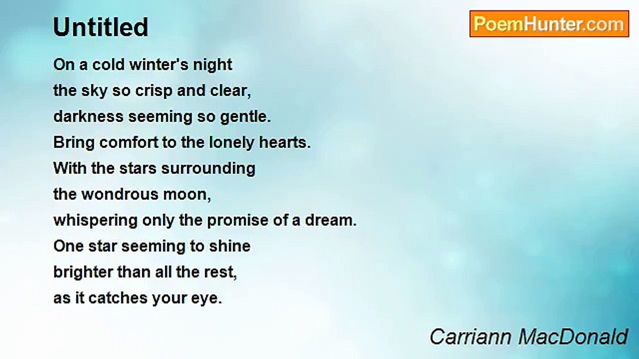 Carriann MacDonald - Untitled