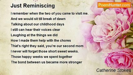 Catherine Stokes - Just Reminiscing