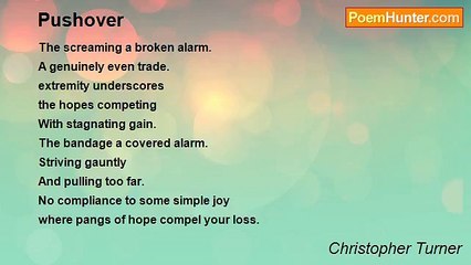 Christopher Turner - Pushover