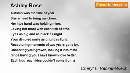 Cheryl L. Becker-Wiech - Ashley Rose