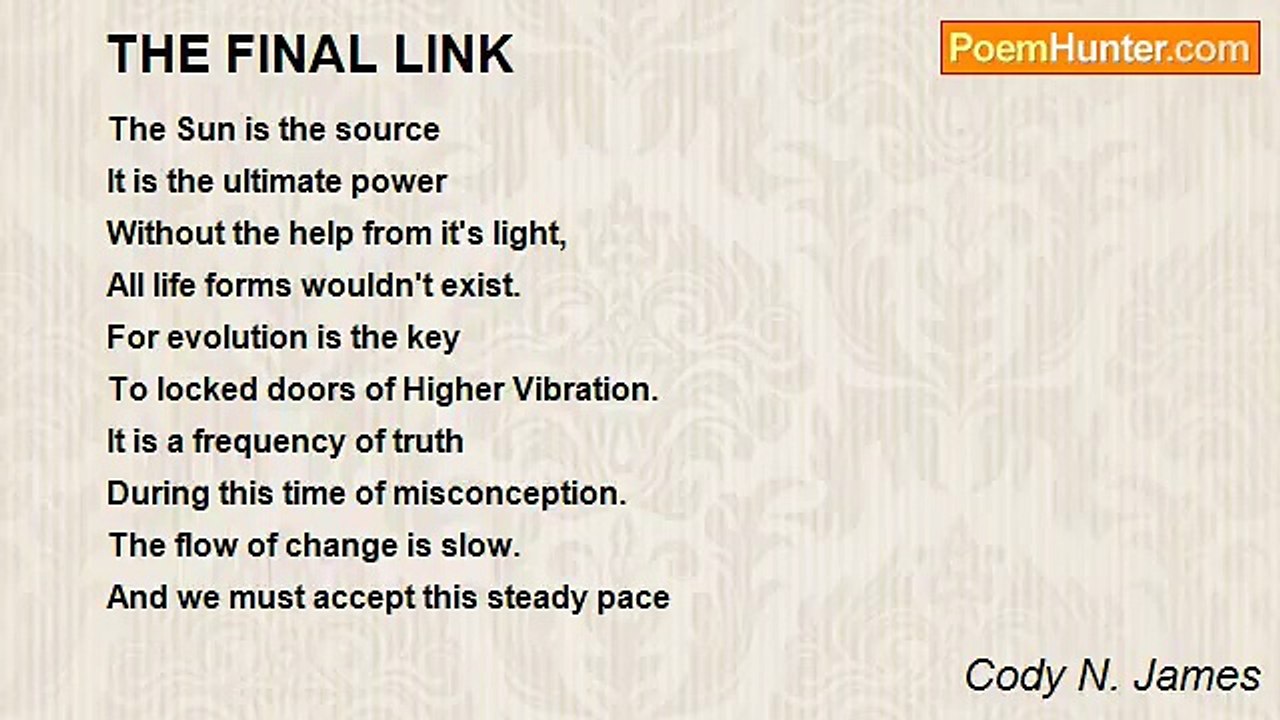 Cody N. James - THE FINAL LINK
