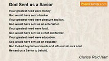 Clarice Reid Hart - God Sent us a Savior