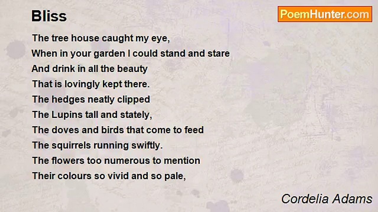 Cordelia Adams - Bliss