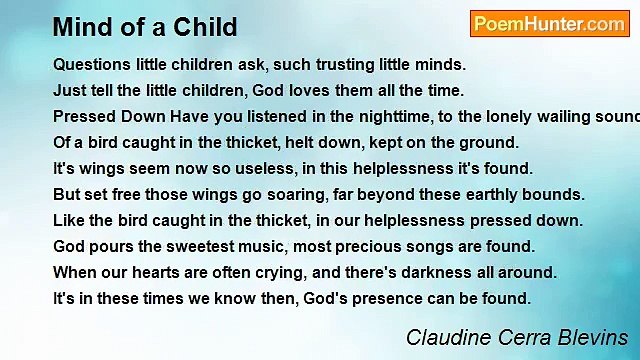 Claudine Cerra Blevins - Mind of a Child