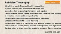 Daphne Mia Bell - Politicize Theosophy