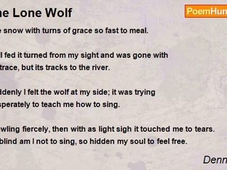 Dennis Beus - The Lone Wolf