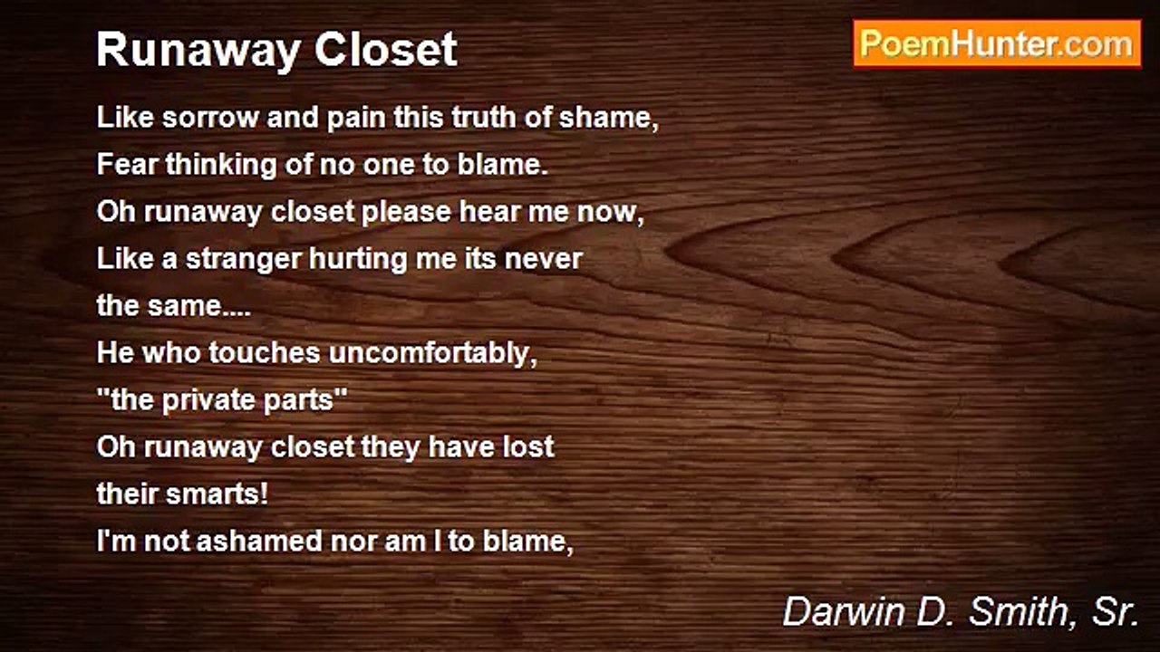 Darwin D. Smith, Sr. - Runaway Closet
