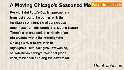 Derek Johnson - A Moving Chicago's Seasoned Memories