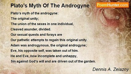 Dennis A. Zelazny - Plato's Myth Of The Androgyne