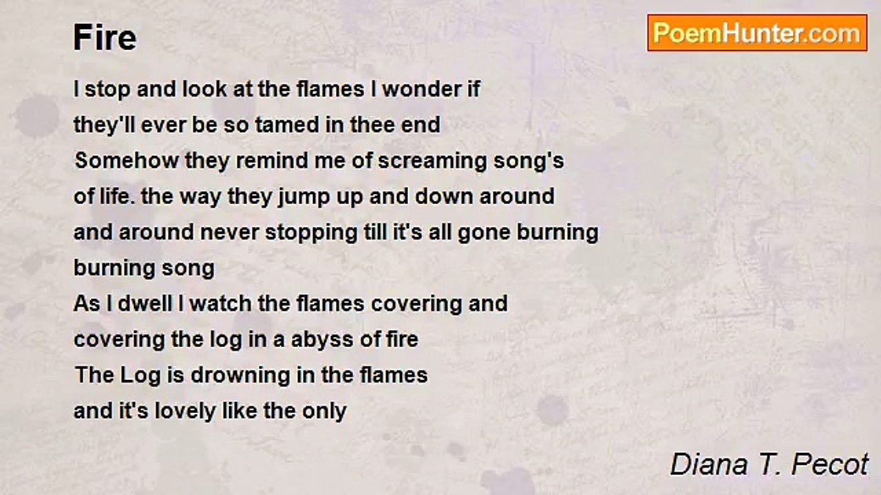 Diana T. Pecot - Fire