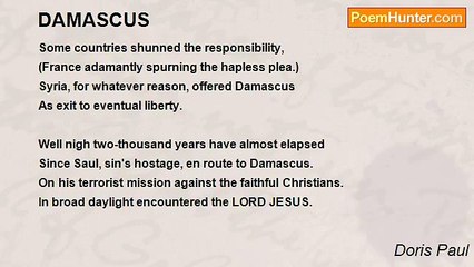 Doris Paul - DAMASCUS