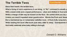 Donald O. Williams - The Terrible Twos