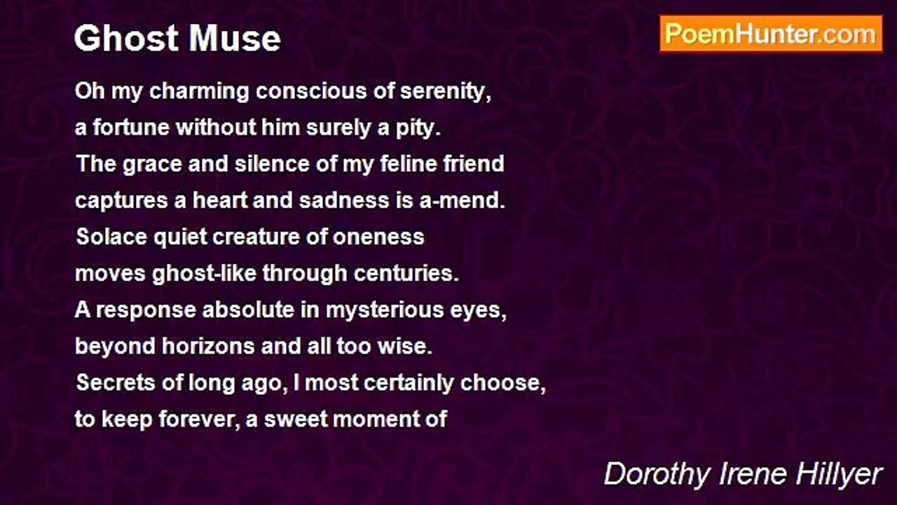 Dorothy Irene Hillyer - Ghost Muse