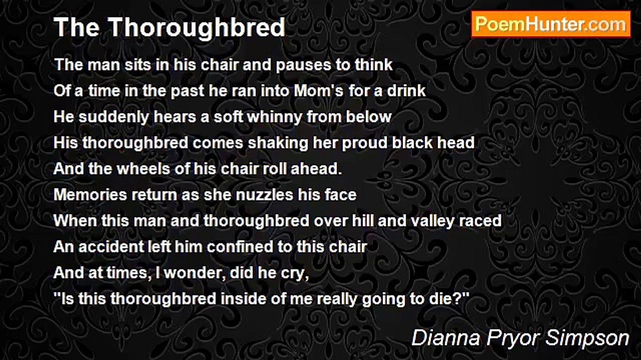 Dianna Pryor Simpson - The Thoroughbred