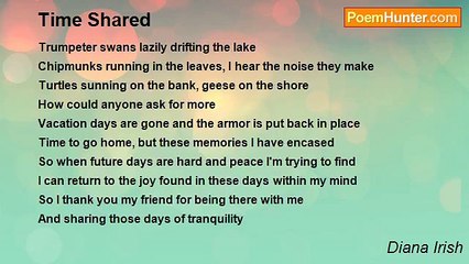 Diana Irish - Time Shared