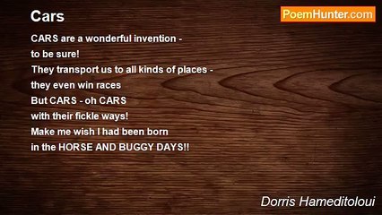 Dorris Hameditoloui - Cars