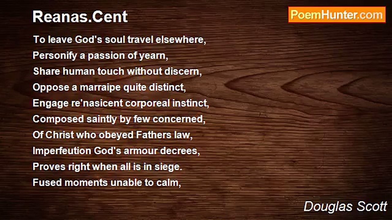 Douglas Scott - Reanas.Cent