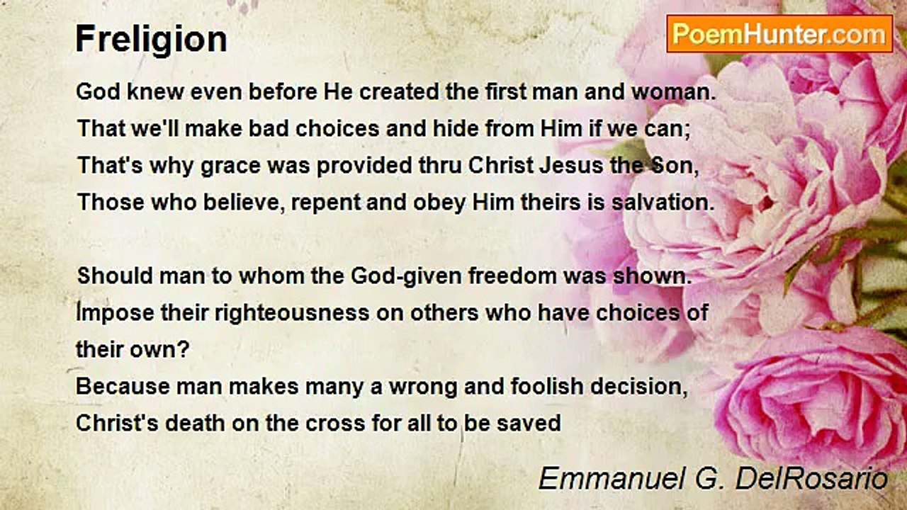 Emmanuel G. DelRosario - Freligion