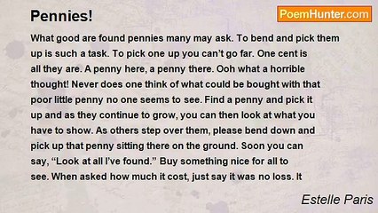 Estelle Paris - Pennies!