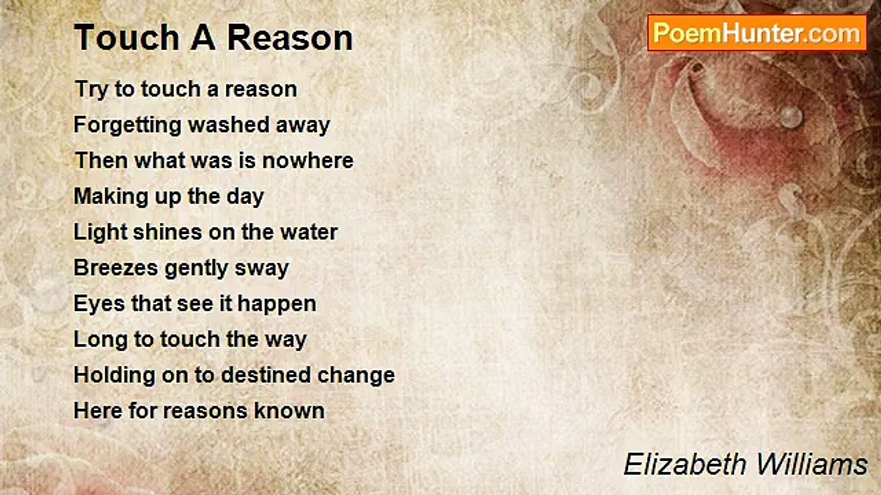 Elizabeth Williams - Touch A Reason