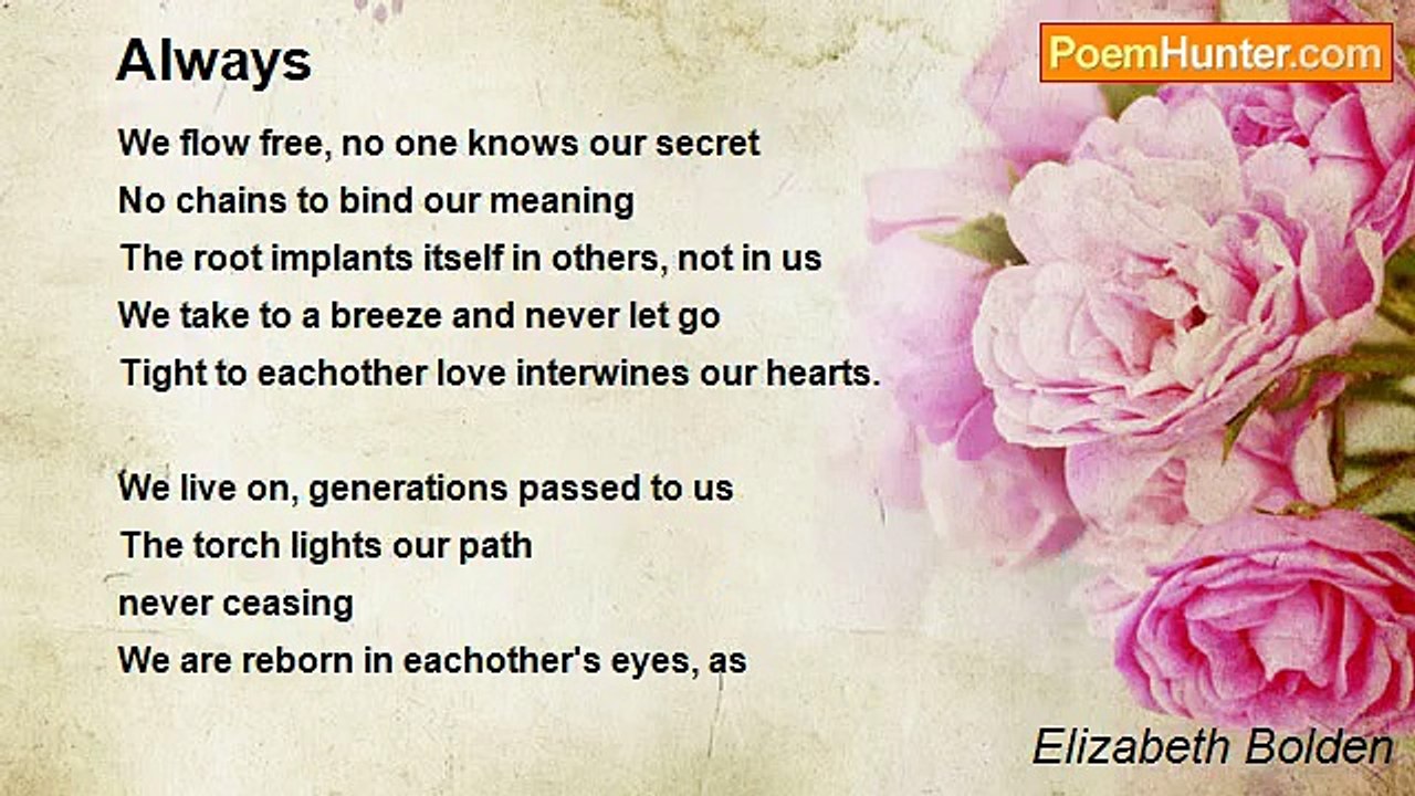 Elizabeth Bolden - Always