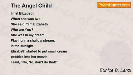 Eunice B. Lanzl - The Angel Child