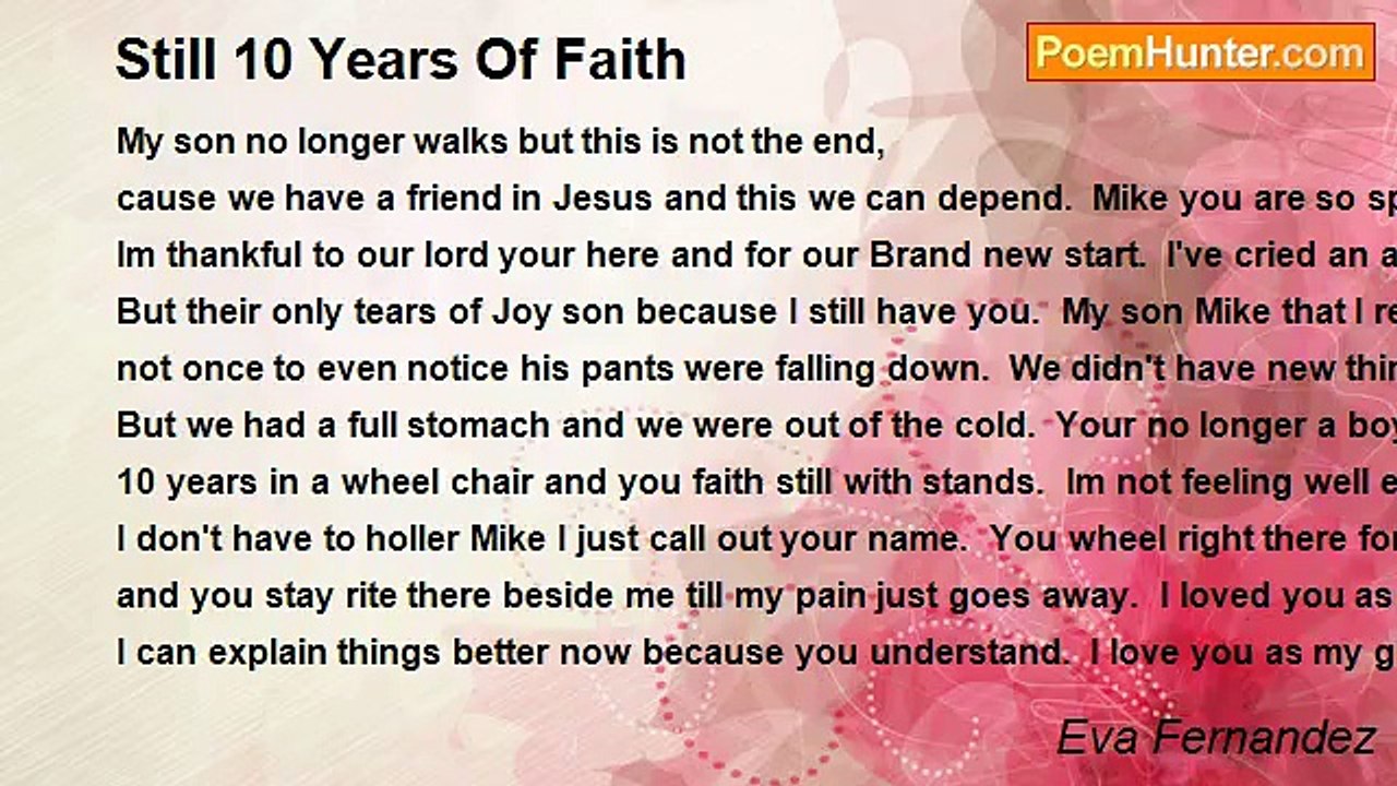 Eva Fernandez - Still 10 Years Of Faith