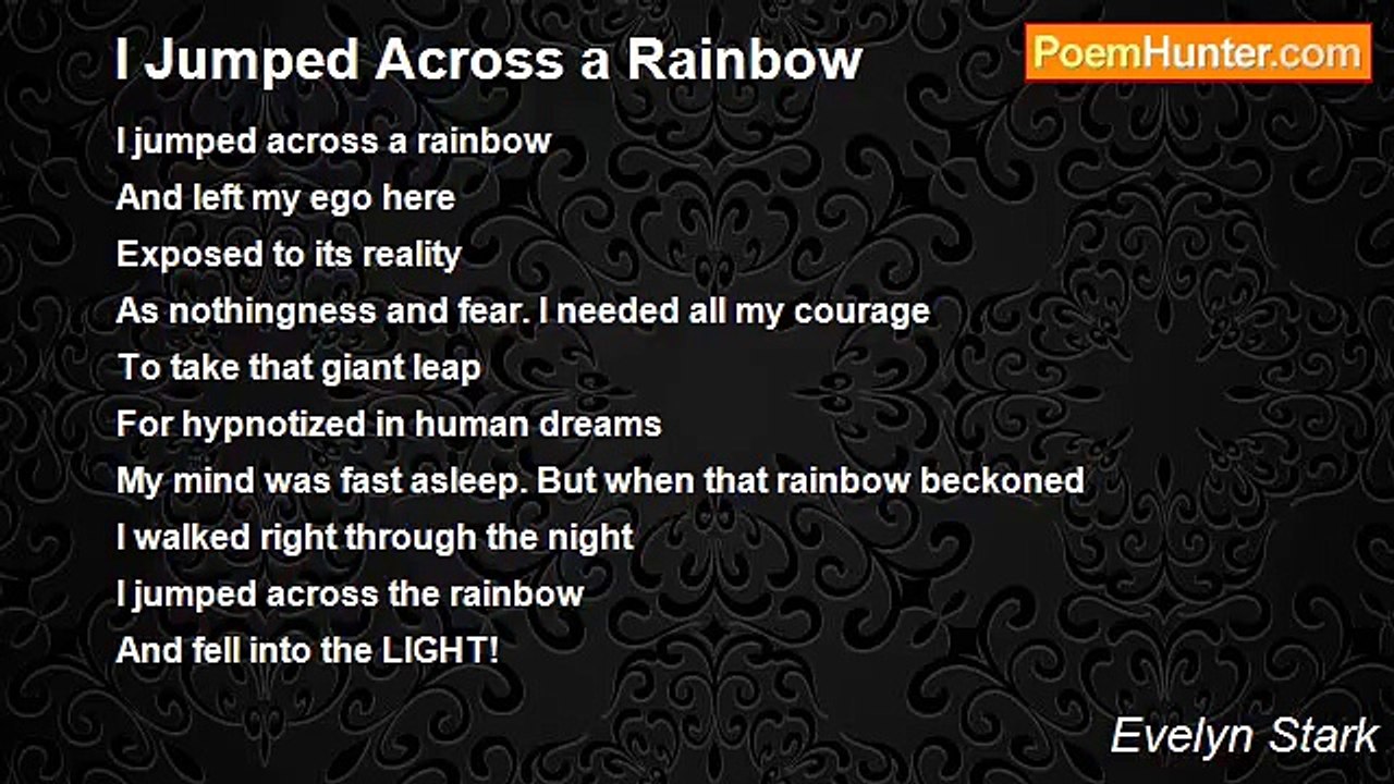 Evelyn Stark - I Jumped Across a Rainbow
