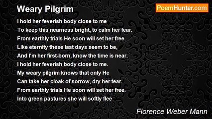 Florence Weber Mann - Weary Pilgrim