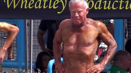 80 Year Old Bodybuilder Jim Arrington's Bicep Workout