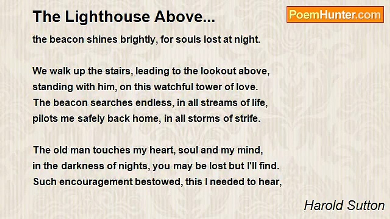 Harold Sutton - The Lighthouse Above...