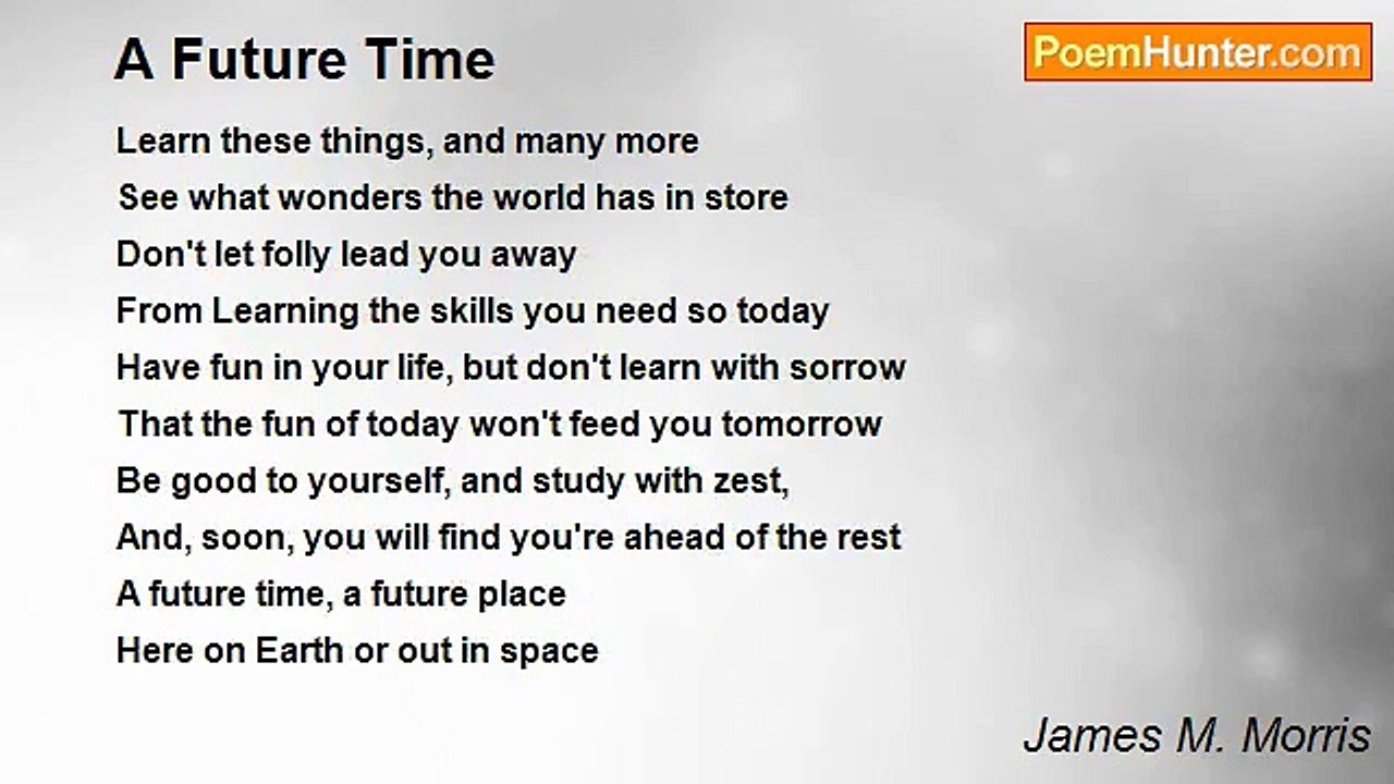 James M. Morris - A Future Time