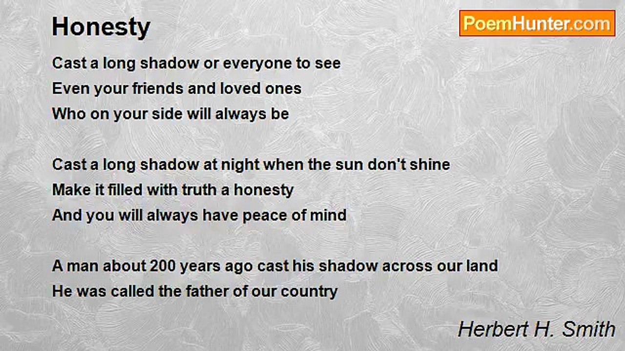 Herbert H. Smith - Honesty