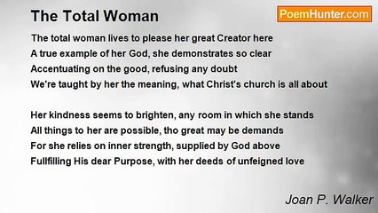 Joan P. Walker - The Total Woman