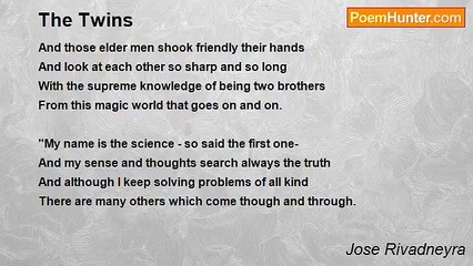 Jose Rivadneyra - The Twins